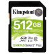 Kingston MEMORY SDXC 512GB C10/SDS2/512GB KINGSTON