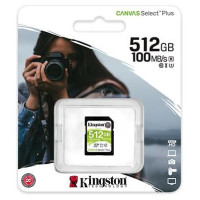 Kingston MEMORY SDXC 512GB C10/SDS2/512GB KINGSTON