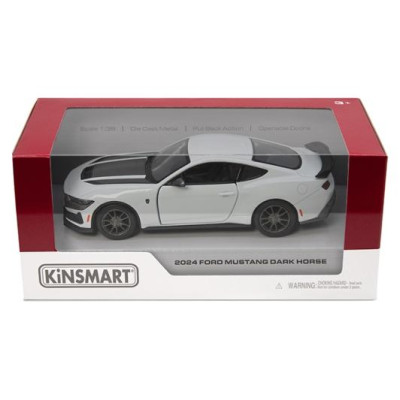 Kinsmart Miniatūrais modelis 2024 Ford Mustang Dark Horse, scale 1:38