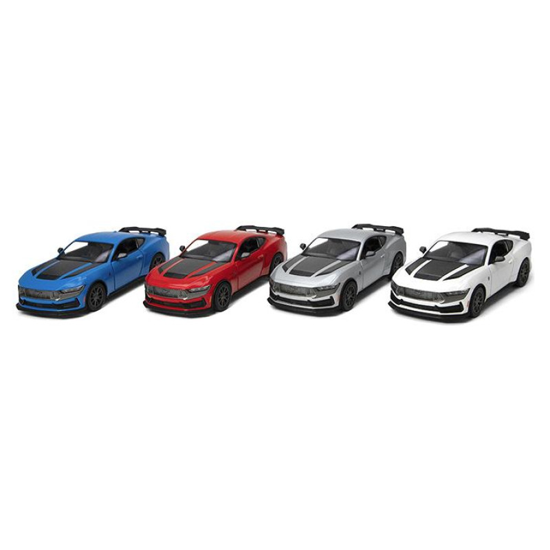 Kinsmart Miniatūrais modelis 2024 Ford Mustang Dark Horse, scale 1:38