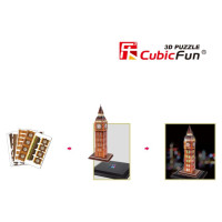 Cubic Fun CUBICFUN LED 3D puzle Big Ben