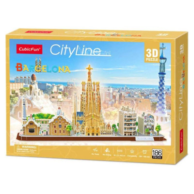 Cubic Fun CUBICFUN 3D puzle &bdquo;Barselona&ldquo;