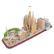 Cubic Fun CUBICFUN 3D puzle „Barselona“