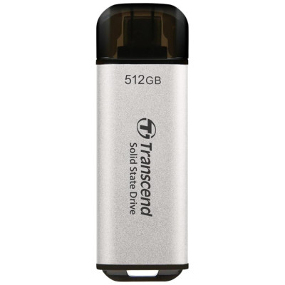 Transcend External SSD|TRANSCEND|ESD300|512GB|USB-C|Write speed 950 MBytes/sec|Read speed 1500 MBytes/sec|TS512GESD300S
