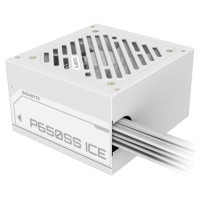 Gigabyte Power Supply|GIGABYTE|GP-P650SS ICE|650 Watts|Efficiency 80 PLUS SILVER|PFC Active|MTBF 100000 hours|GP-P650SSICE