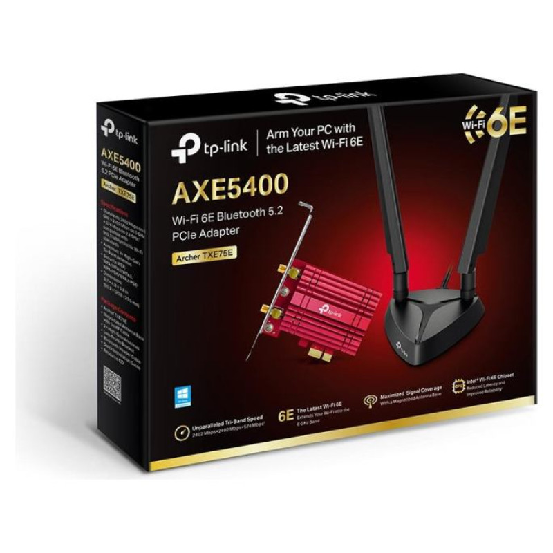 Tp-Link WRL ADAPTER 5400MBPS WI-FI 6E/ARCHER TXE75E TP-LINK