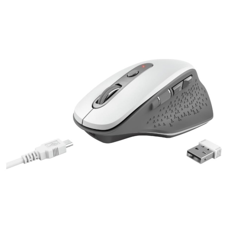 Trust MOUSE USB OPTICAL WRL/OZAA WHITE 24035 TRUST