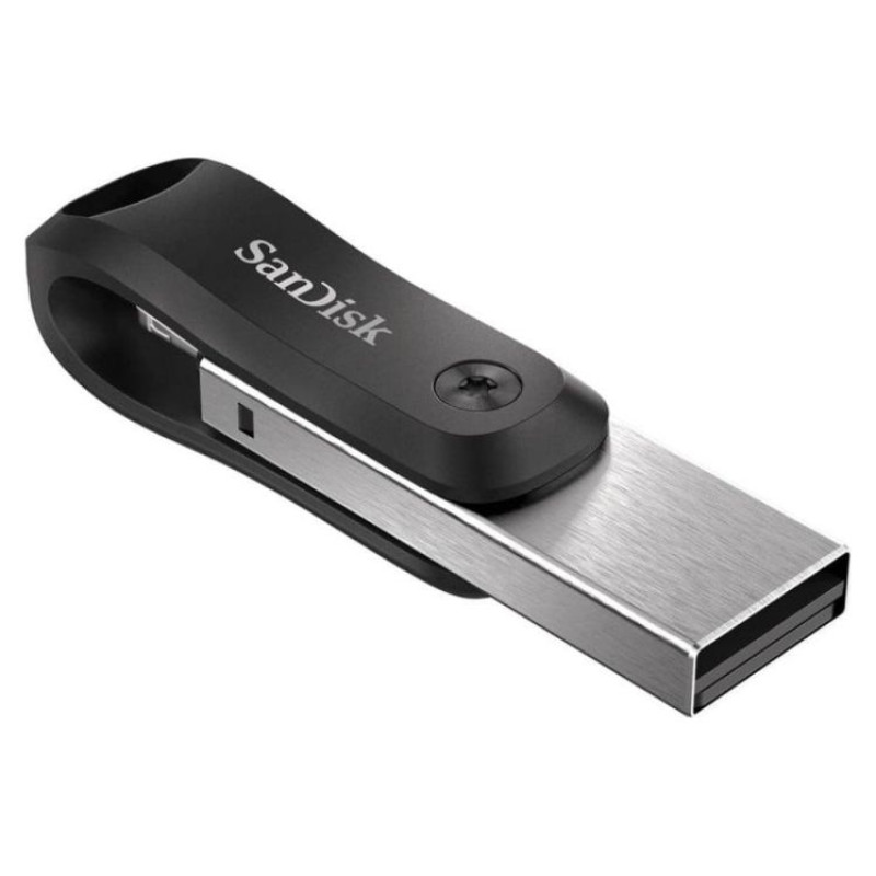 Sandisk iXpand Flash Drive Go 256GB - USB3.0 + Lightning - for iPhone and iPad