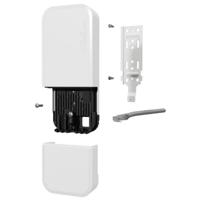 Mikrotik Wireless Router|MIKROTIK|Router|3000 Mbps|Wi-Fi 6|IEEE 802.11a|IEEE 802.11n|IEEE 802.11ac|IEEE 802.11ax|2x10/100/1000M|WAPG-5HAXD2HAXD
