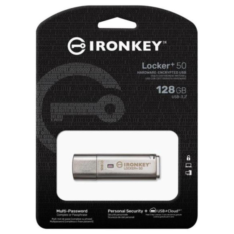 Kingston MEMORY DRIVE FLASH USB3.2/128GB IKLP50/128GB KINGSTON