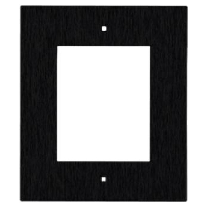 2N ENTRY PANEL 1MOD. FLUSH FRAME/BLACK/ IP VERSO 9155011B 2N