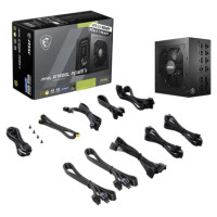 MSI Power Supply|MSI|MAG A750GL PCIE5 II|750 Watts|Efficiency 80 PLUS GOLD|PFC Active|MAGA750GLPCIE5II