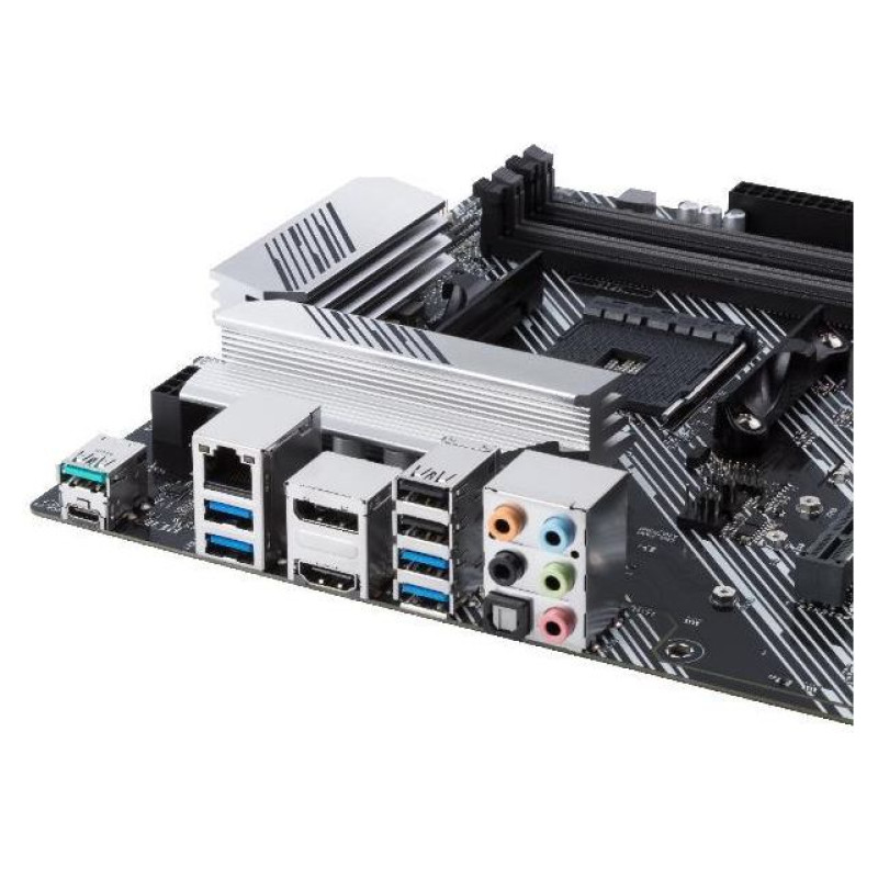 Asus Mainboard|ASUS|AMD B550|SAM4|ATX|3xPCI-Express 3.0 1x|1xPCI-Express 3.0 16x|2xM.2|1xPCI-Express 4.0 16x|Memory DDR4|Memory slots 4|1xHDMI|1xDisplayPort|2xUSB 2.0|1xUSB type C|5xUSB 3.2|1xOptical S/PDIF|1xRJ45|5xAudio port|PRIMEB550-PLUS