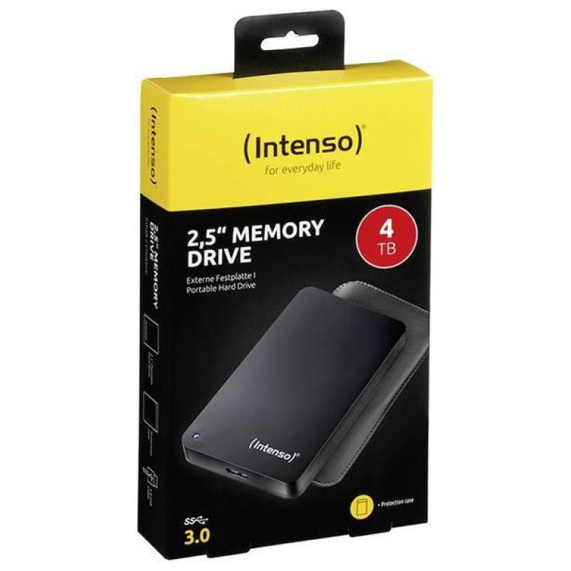 Intenso External HDD|INTENSO|6023512|4TB|USB 3.0|Colour Black|6023512