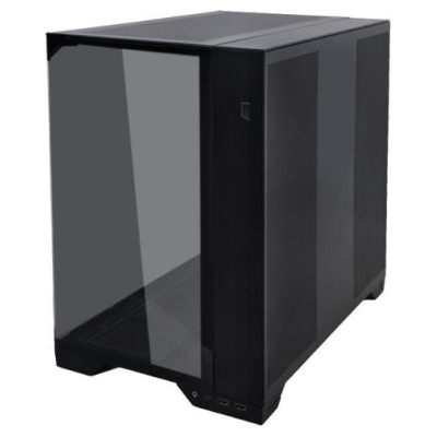 Lian Li Case|LIAN LI|O11 VISION COMPACT|Tower|Case product features Transparent panel|ATX|EATX|MicroATX|MiniITX|Colour Black|G99.O11VPX.00