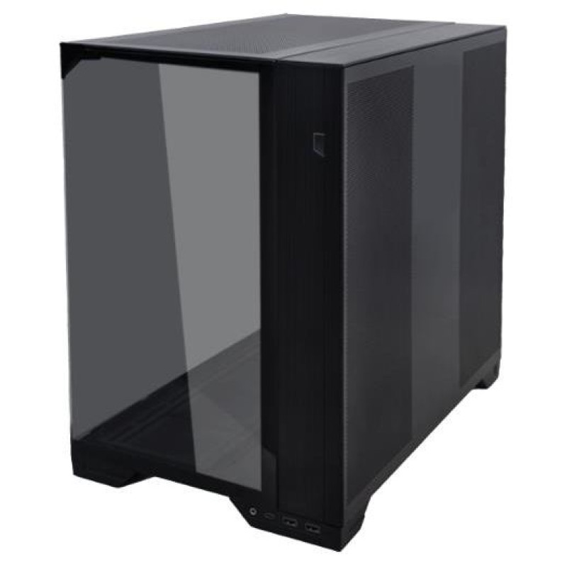 Lian Li Case|LIAN LI|O11 VISION COMPACT|Tower|Case product features Transparent panel|ATX|EATX|MicroATX|MiniITX|Colour Black|G99.O11VPX.00