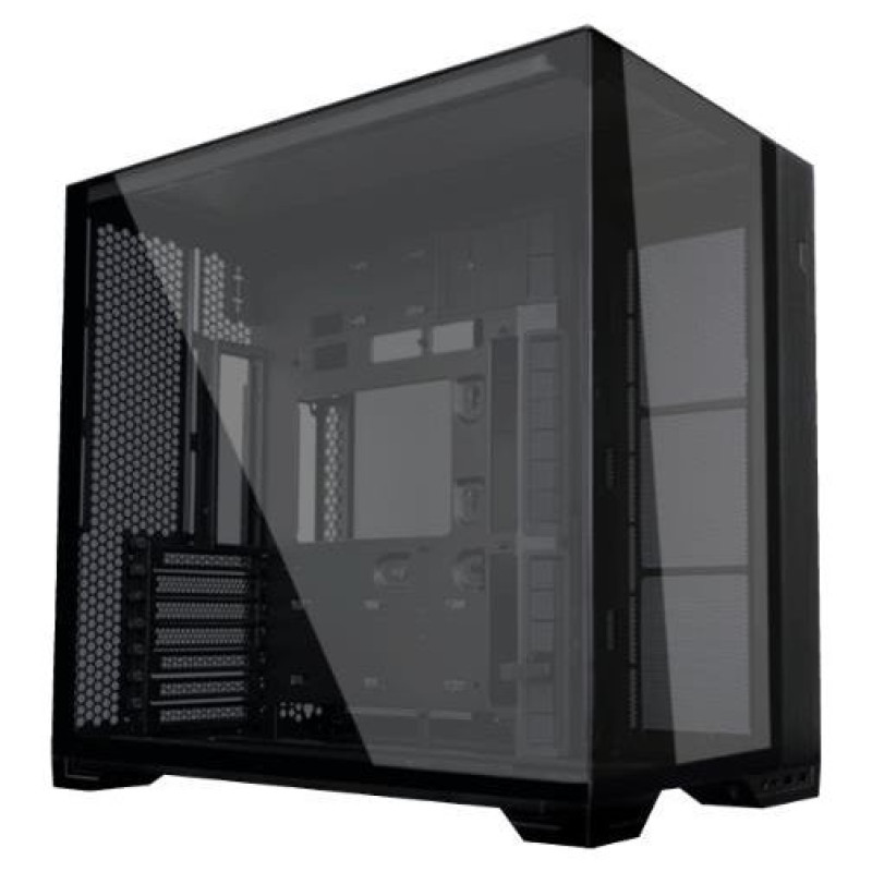 Lian Li Case|LIAN LI|O11 VISION COMPACT|Tower|Case product features Transparent panel|ATX|EATX|MicroATX|MiniITX|Colour Black|G99.O11VPX.00