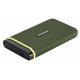 Transcend External SSD|TRANSCEND|ESD380C|2TB|USB 3.2|3D NAND|Write speed 2000 MBytes/sec|Read speed 2000 MBytes/sec|TS2TESD380C