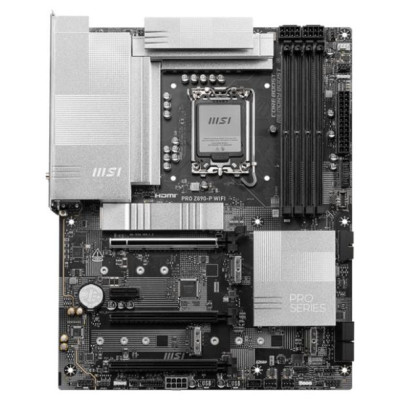 MSI Mainboard|MSI|Intel Z890|LGA1851|ATX|Memory DDR5|Memory slots 4|1xPCI-Express 4.0 1x|2xPCI-Express 4.0 4x	|1xPCI-Express 5.0 16x|4xM.2|1xHDMI|1xDisplayPort|4xUSB 2.0|3xUSB 3.2|1xUSB-C|1xUSB-C w/Thunderbolt|1xPS/2|1xRJ45|3xAudio port|PROZ890-PWIFI