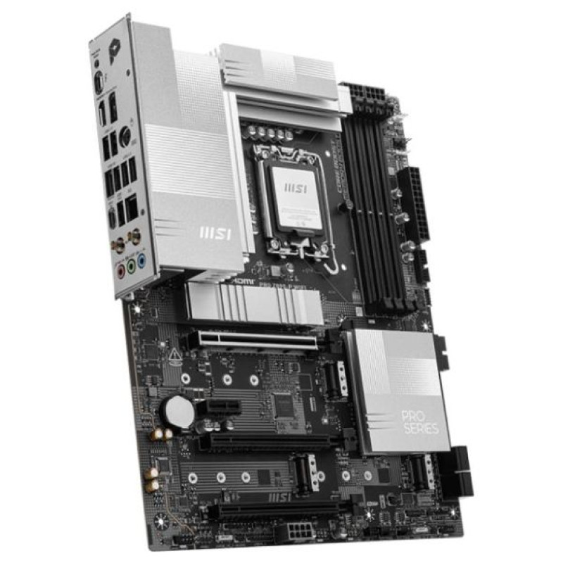 MSI Mainboard|MSI|Intel Z890|LGA1851|ATX|Memory DDR5|Memory slots 4|1xPCI-Express 4.0 1x|2xPCI-Express 4.0 4x	|1xPCI-Express 5.0 16x|4xM.2|1xHDMI|1xDisplayPort|4xUSB 2.0|3xUSB 3.2|1xUSB-C|1xUSB-C w/Thunderbolt|1xPS/2|1xRJ45|3xAudio port|PROZ890-PWIFI
