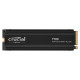 Crucial SSD|CRUCIAL|T700|2TB|M.2|PCIe Gen5|NVMe|TLC|Write speed 11800 MBytes/sec|Read speed 12400 MBytes/sec|TBW 1200 TB|CT2000T700SSD5