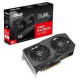 Asus Graphics Card|ASUS|AMD Radeon RX 7600|8 GB|GDDR6|128 bit|PCIE 4.0 8x|Two and Half Slot Fansink|1xHDMI|3xDisplayPort|DUAL-RX7600-O8G-EVO