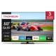 Thomson TV Set|THOMSON|50"|4K/Smart|QLED|3840x2160|Wireless LAN|Bluetooth|Google TV|Black|50QG7C14