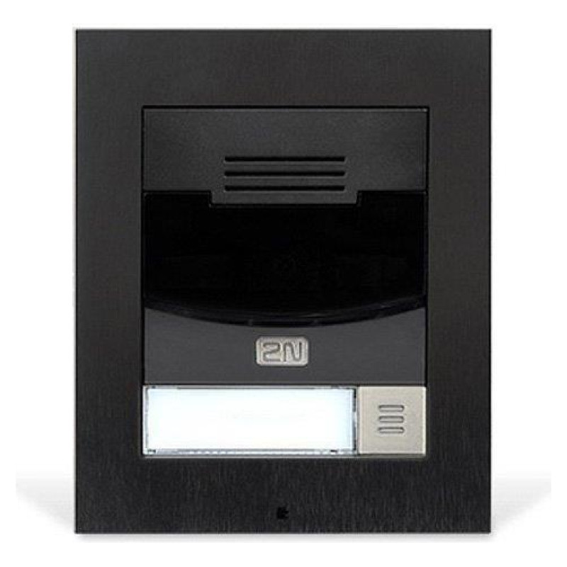 2N ENTRY PANEL IP SOLO W/O CAMERA/BLACK 9155301BS 2N