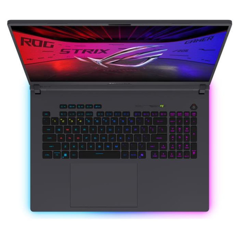 Asus Notebook|ASUS|ROG Strix|G18 (2025)|G815LW-S9106W|CPU  Core Ultra|U9-275HX|2700 MHz|18"|2560x1600|RAM 16GB|DDR5|5600 MHz|SSD 1TB|NVIDIA GeForce RTX 5080|16GB|ENG|Windows 11 Home|Eclipse Grey|3.2 kg|90NR0LC1-M004Z0