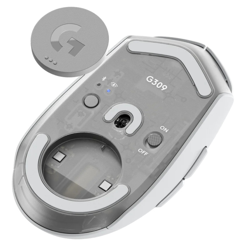 Logitech G309 LIGHTSPEED - WHITE - 2.4GHZ/BT - EER2-933 - G309
