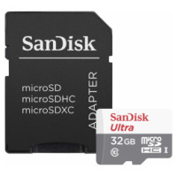 Sandisk Ultra microSDHC 32GB + Adapter