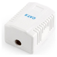 Gembird CABLE ACC MOUNT BOX CAT6 UPT/NCAC-1U6-01 GEMBIRD