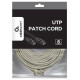 Gembird PATCH CABLE CAT6 UTP 10M/GREY PP6U-10M GEMBIRD