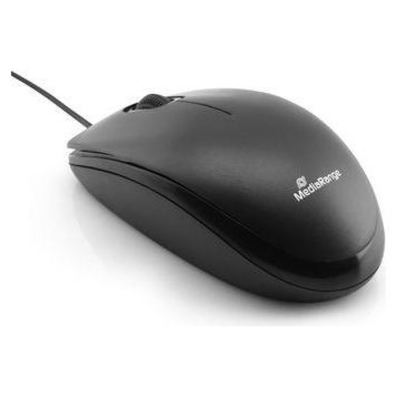 Mediarange MOUSE USB OPTICAL BLACK/MROS212 MEDIARANGE