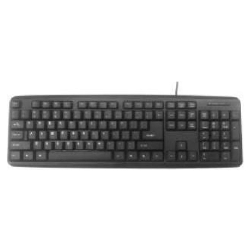 Gembird KEYBOARD STANDART USB RUS/BLACK KB-U-103-RU GEMBIRD