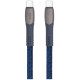 Rivacase CABLE USB-C TO USB-C 1.2M/BLUE PS6105 BL12 RIVACASE
