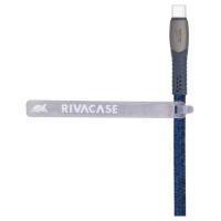 Rivacase CABLE USB-C TO USB-C 1.2M/BLUE PS6105 BL12 RIVACASE