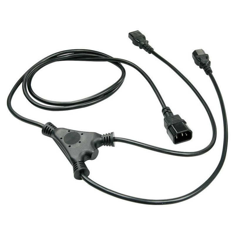 Lindy CABLE POWER C14 TO 2 X C13/1M 30363 LINDY
