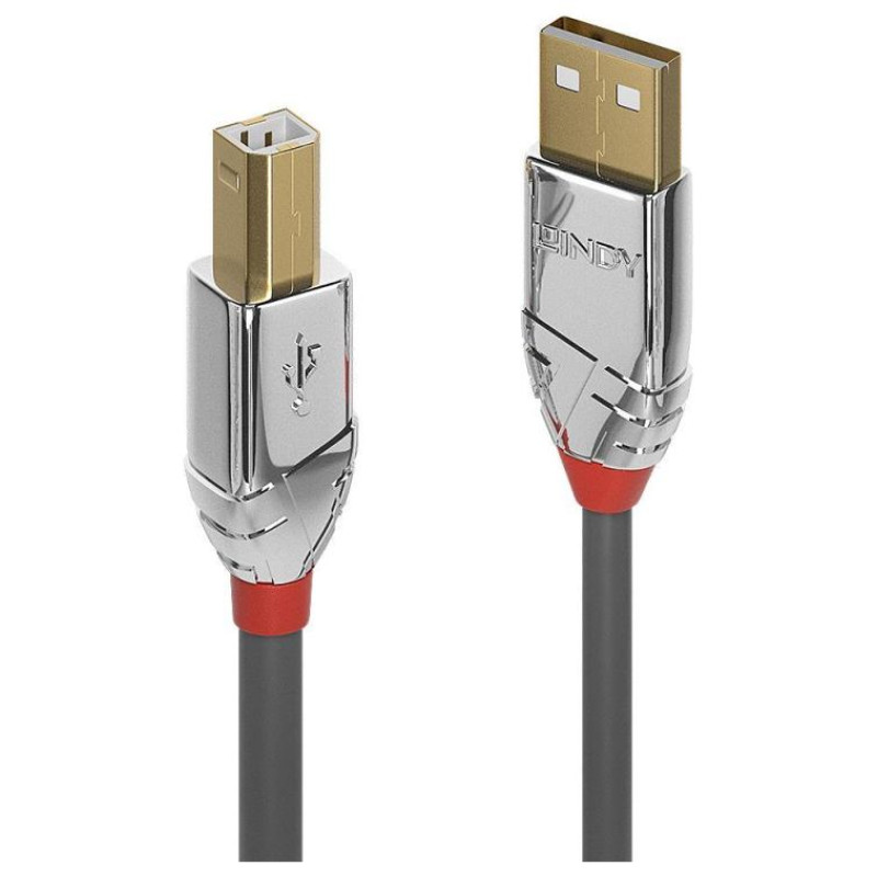 Lindy CABLE USB2 A-B 3M/CROMO 36643 LINDY