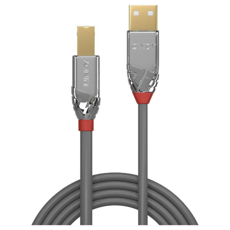 Lindy CABLE USB2 A-B 3M/CROMO 36643 LINDY