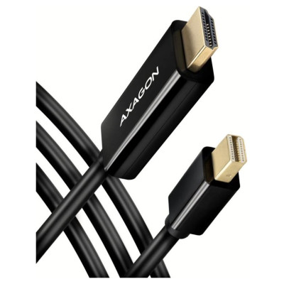 Axagon RVDM-HI14C2 Mini DP > HDMI 1.4 cable 1.8m 4K/30Hz