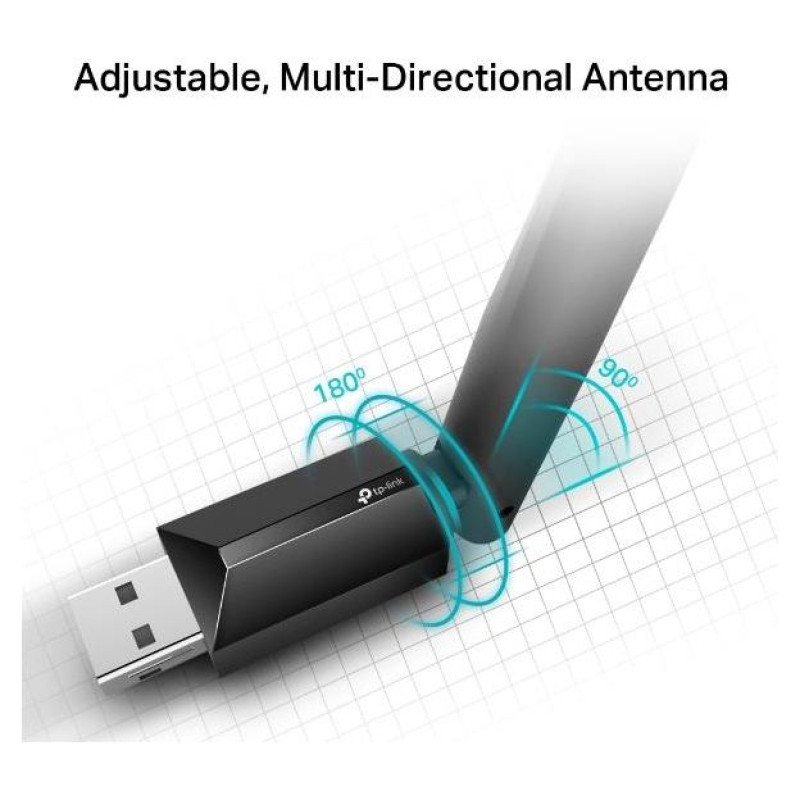 Tp-Link WRL ADAPTER 600MBPS USB/ARCHER T2U PLUS TP-LINK