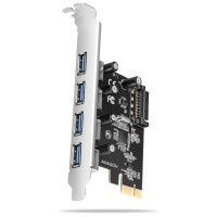 Axagon I/O CARD USB2 PCIE 4PORT/PCEU-430RS AXAGON
