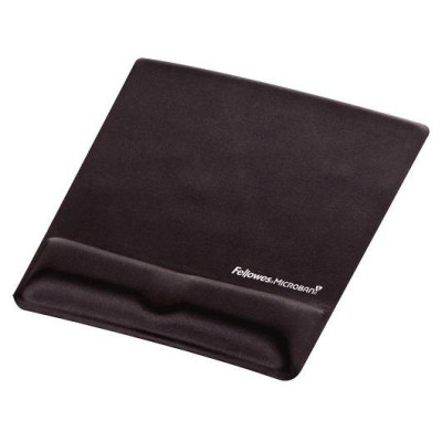 Fellowes MOUSE PAD WRIST SUPPORT/BLACK 9181201 FELLOWES