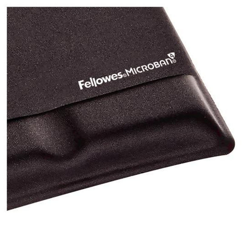 Fellowes MOUSE PAD WRIST SUPPORT/BLACK 9181201 FELLOWES