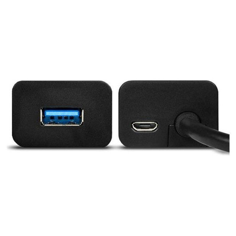 Axagon HUE-S2BP 4x USB3.0 Charging Hub 1.2m Cable, MicroUSB Charging, Incl. AC Adapter