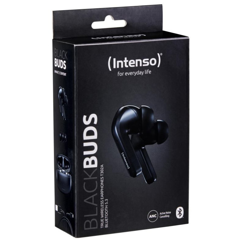 Intenso HEADSET BUDS T300A/BLACK 3720300 INTENSO