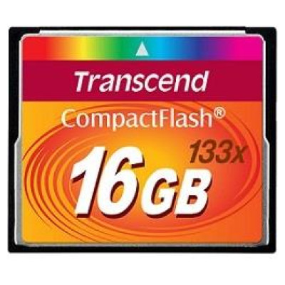 Transcend MEMORY COMPACT FLASH 16GB/133X TS16GCF133 TRANSCEND