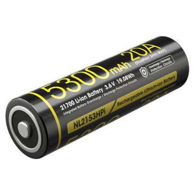 Nitecore BATTERY RECH. LI-ION 3.6V/NL2153HPI(5300MAH) NITECORE
