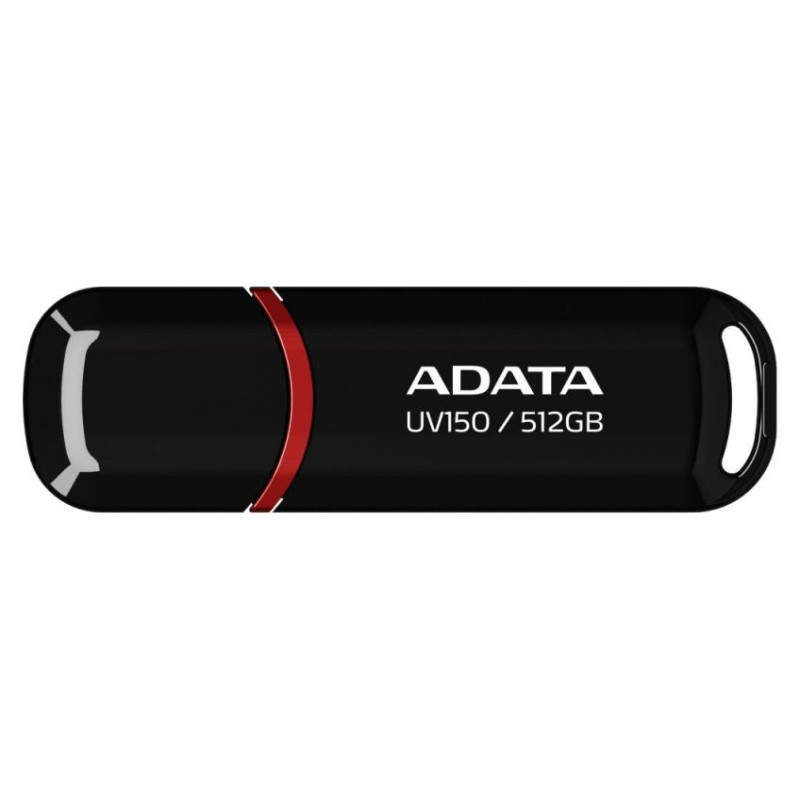 Adata MEMORY DRIVE FLASH USB3 512GB/BLACK AUV150-512G-RBK ADATA